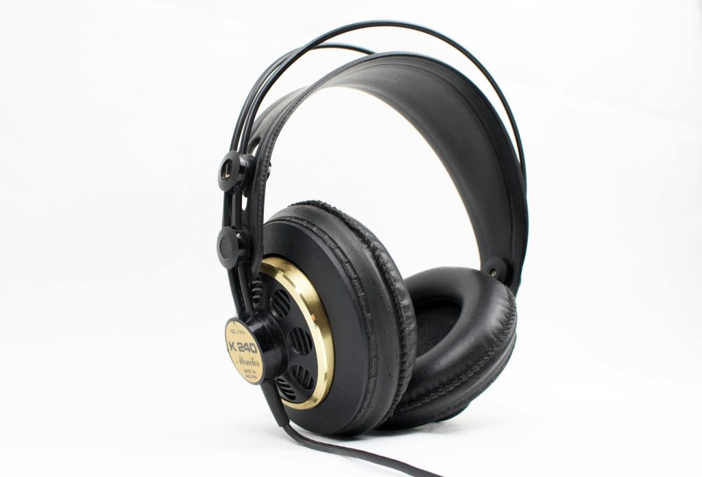 Black Corded Headset